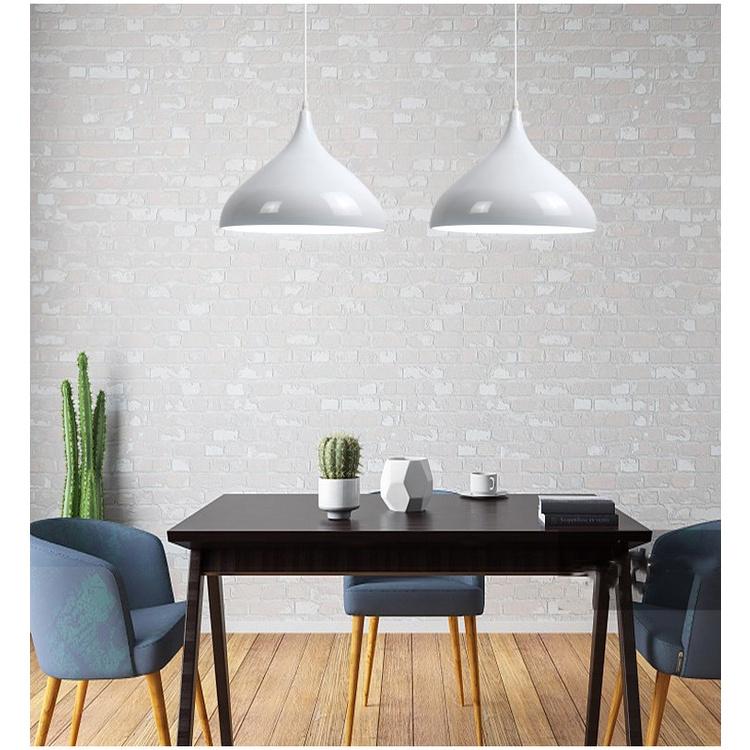 Đèn Thả Trần Trang Trí Đơn Nhiều Màu Sắc Chất Liệu Sắt Sơn Tĩnh Điện Bền Chắc Ø320