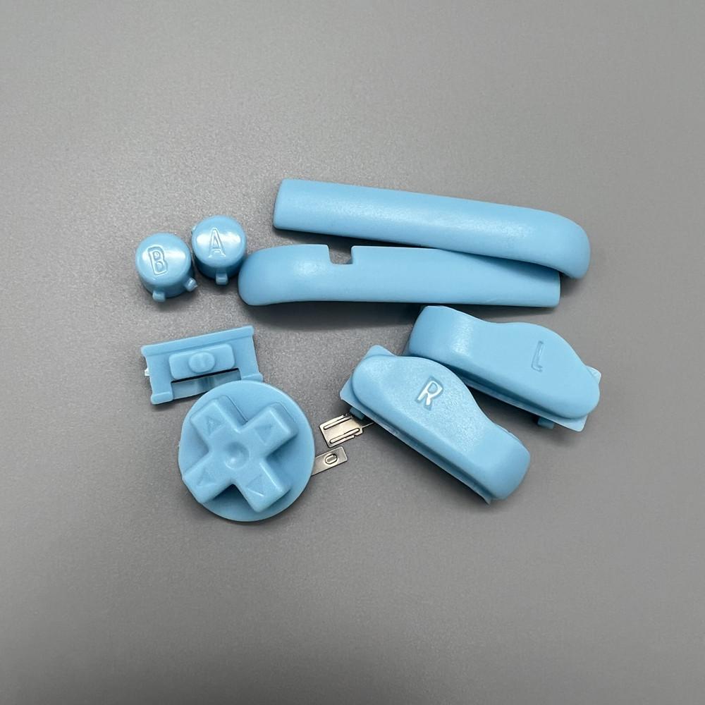 Màu chất lượng cao nút hướng phím thao tác Phím AB Phím chéo D-Pad cho Gameboy Advance GBA Màu sắc: Xanh nước biển