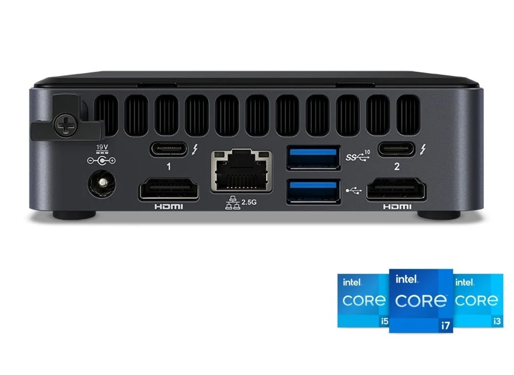 Máy tính Mini PC Intel NUC 11 Pro KIT BNUC11TNKI50000 - Hàng chính hãng