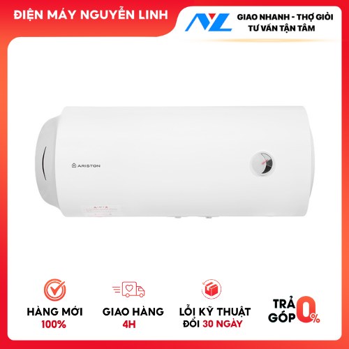 PRO R 50 SH 2.5 FE - Máy nước nóng gián tiếp Ariston 50 lít 2500W PRO R 50 SH 2.5 FE hàng chính hãng