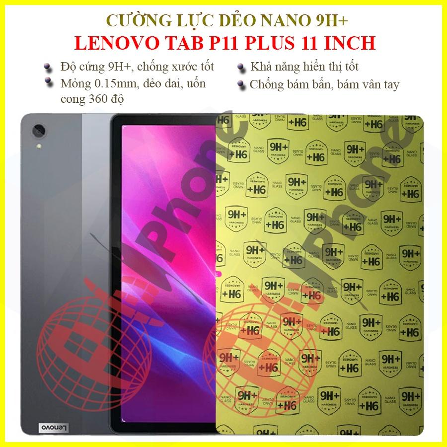 Dán cường lực dẻo nano dành cho Lenovo Tab P11 Plus 11 inch
