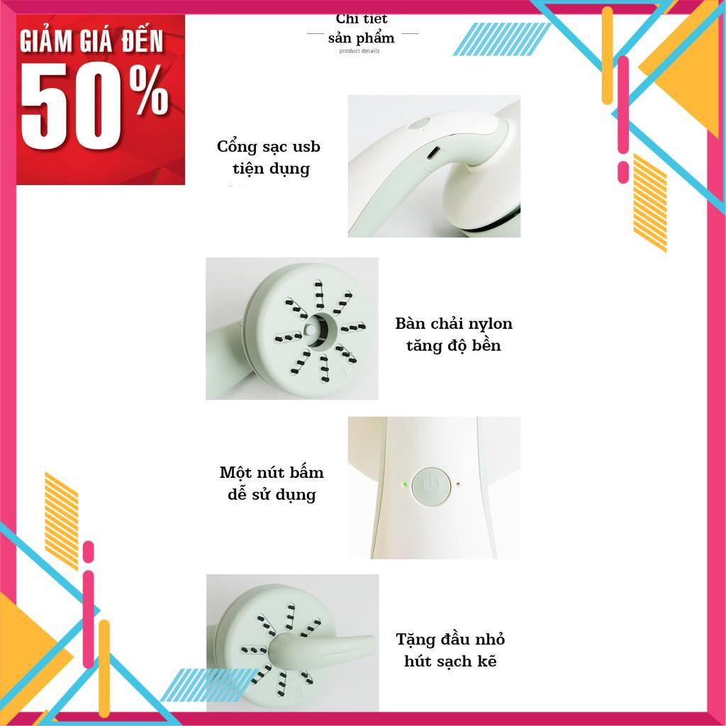 Máy hút bụi cầm tay mini sạc pin không dây để vệ sinh cho bàn làm việc phím laptop máy tính pc