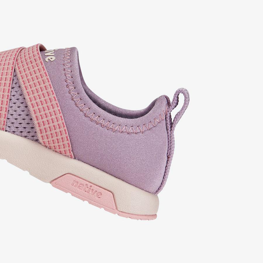 Giày Sneakers Bé Gái NATIVE Phoenix Sugarlite Junior - Wildflower Purple/ Rock Salt Pink/ Rose Pink