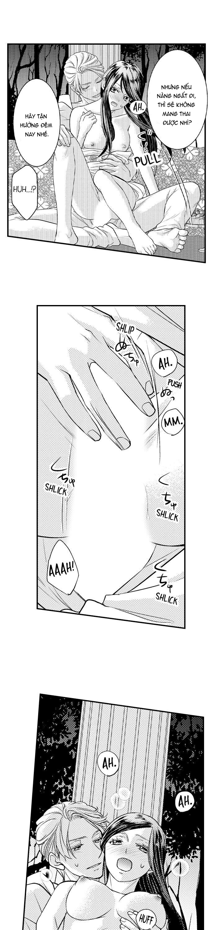 chuyển sinh vào thế giới khác ~ nếu muốn trở thành nữ hoàng hãy tìm cách để được hoàng đế sủng ái vào ban đêm chapter 12.1 3