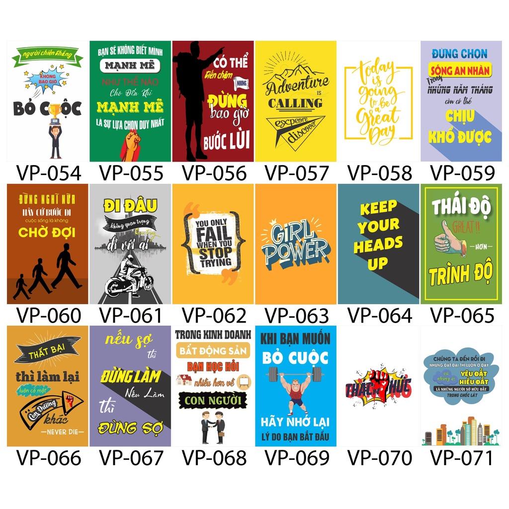 Hơn 450 mẫu tranh slogan, tranh động lực văn phòng chỉ 39k giá tốt nhất