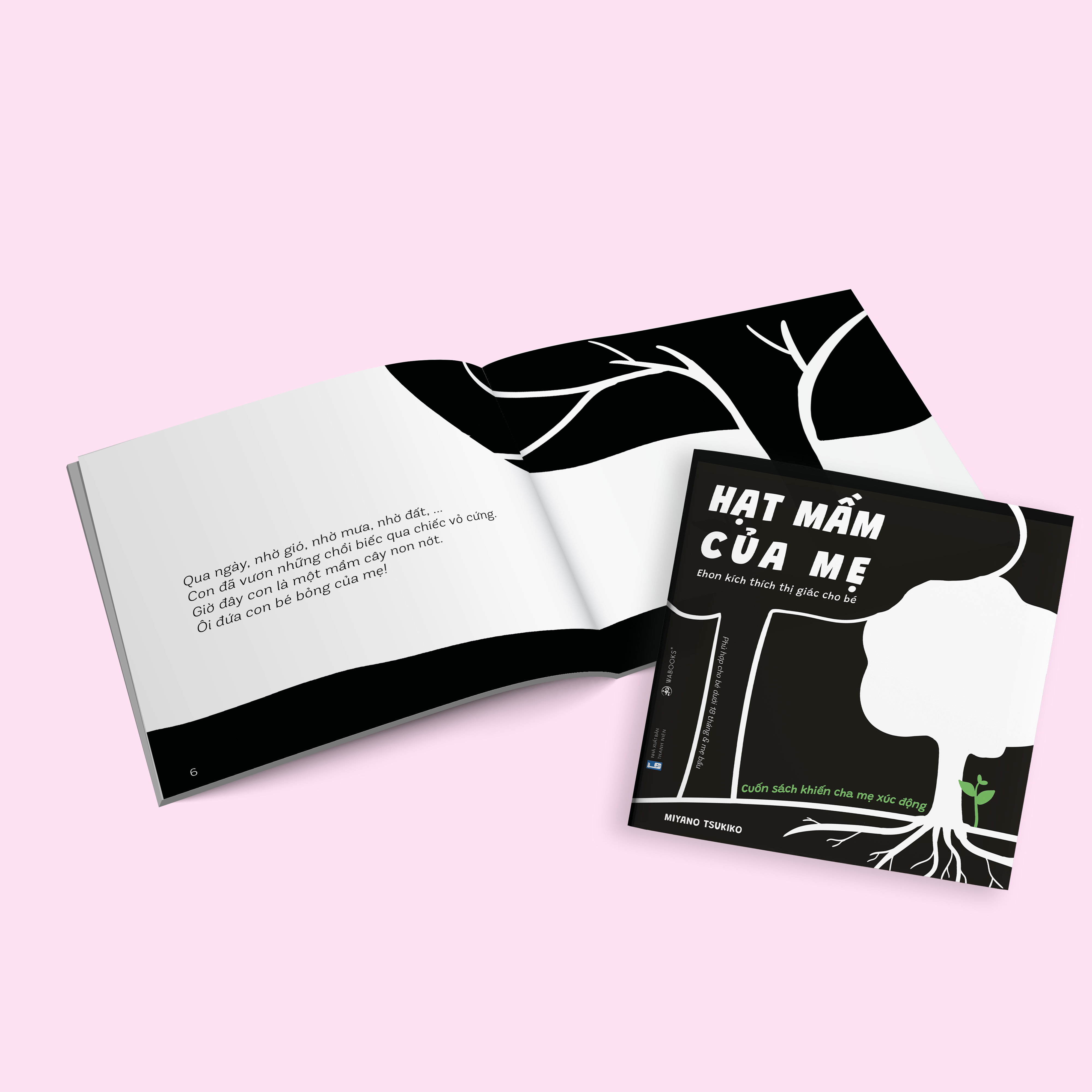 Sách Ehon Cảm Ơn Con - Hạt Mầm Của Mẹ