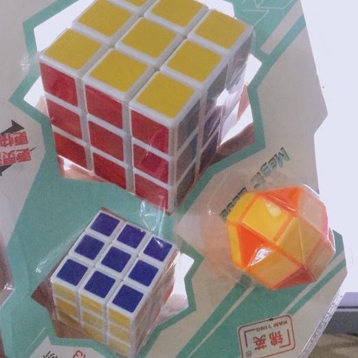 Bộ 3 Đồ chơi Rubick Giúp Bé Phát Triển Tư Duy