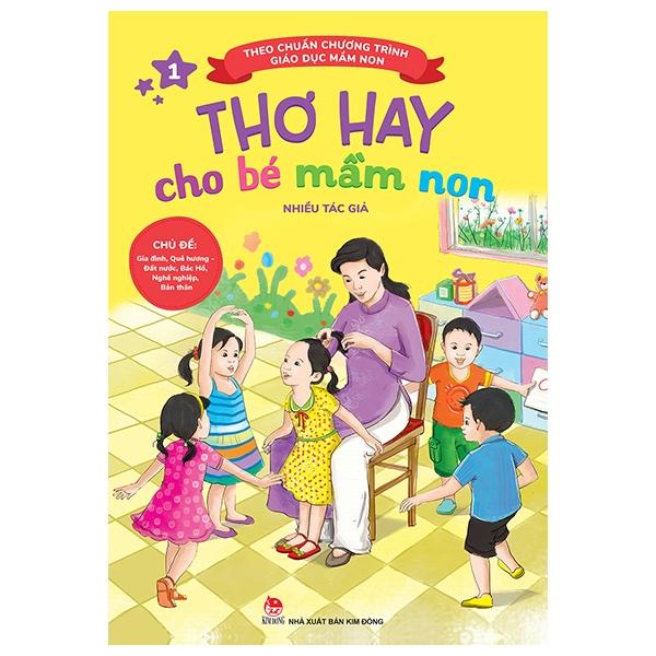 Sách Thơ Hay Cho Bé Mầm Non (Tập 1) (Tái Bản)