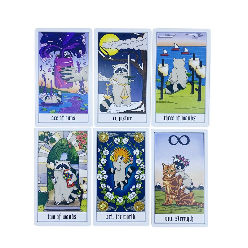 Bộ Bài Trash Panda Tarot