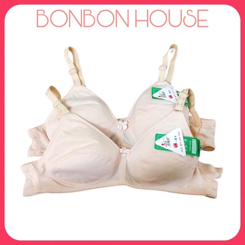 Áo Lót Cotton Không Mút Đệm Không Gọng Thoải Mái