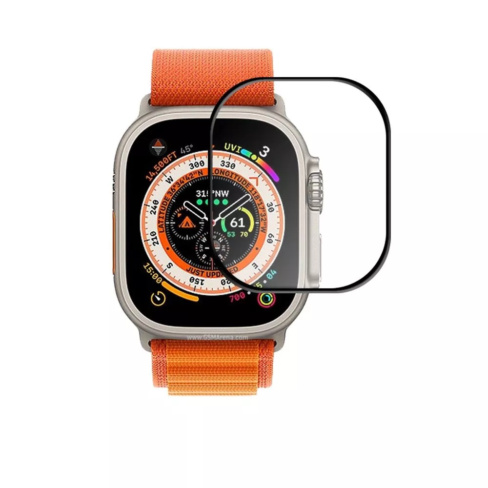 Miếng Dán Mặt Đồng Hồ PMMA Cường Lực Siêu Mỏng Kai dành cho Apple Watch 7/8 Ultra 49mm_ Hàng Chính Hãng