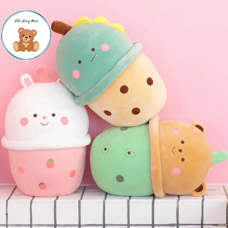 Gấu Bông Trà Sữa Thú - Trà Sữa Bông Ngộ Nghĩnh - Gấu Bông Mina