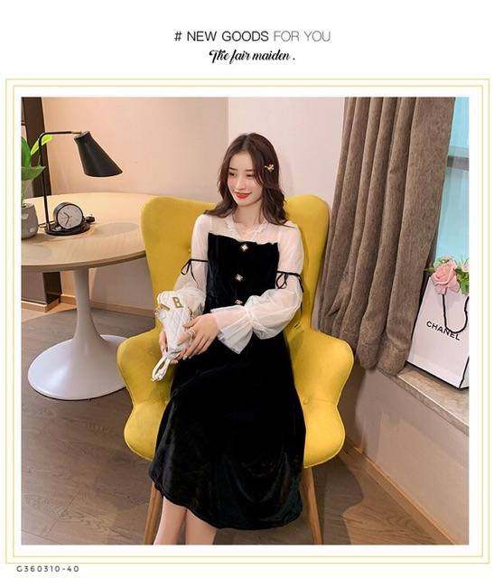 Váy tiểu thư cho con bú️KÈM ẢNH THẬT shop chụp