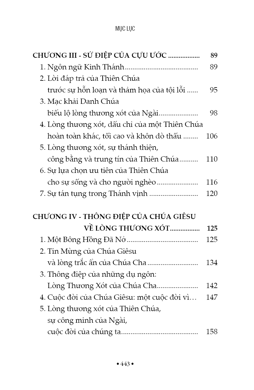 LÒNG THƯƠNG XÓT - Cốt Lõi Của Tin Mừng, Chìa Khoá Của Đời Sống Kitô Hữu