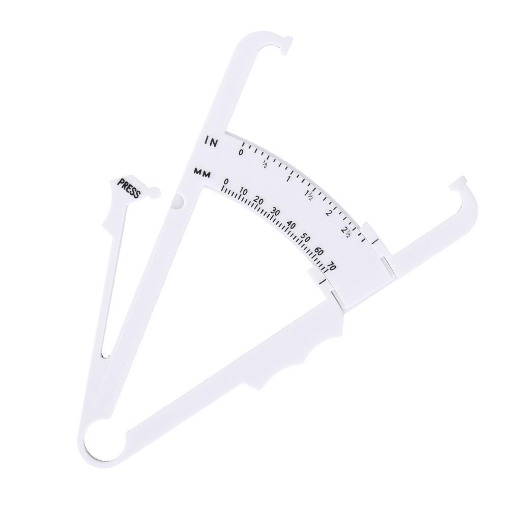 Body Fat Meter Gauge Fitness Accessory Exercise Gym Target Measurement 0 to 70mm