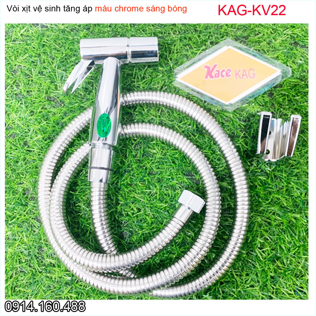 Vòi xịt vệ sinh cao cấp, vòi rửa vệ sinh cao cấp KAG-KV22