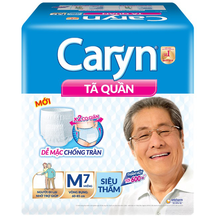 Tã Quần Caryn Siêu Thấm M7 (7 Miếng)