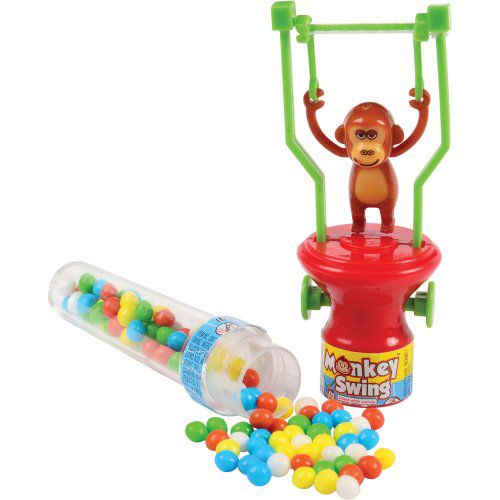 Kẹo đồ chơi Kidsmania Monkey Swing khỉ đung đưa 13gr (Màu ngẫu nhiên)