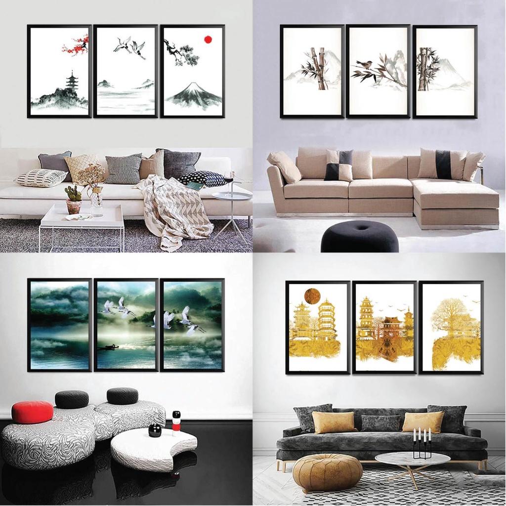 Tranh treo tường cổ điển khung A4 sang trọng
