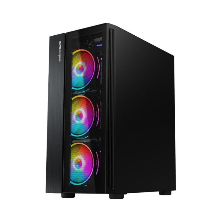 Case - Vỏ máy tính ForGame Max 8 Fan mặt kính Led RGB ( S-H / S-J / S-E ) - Hàng Chính Hãng