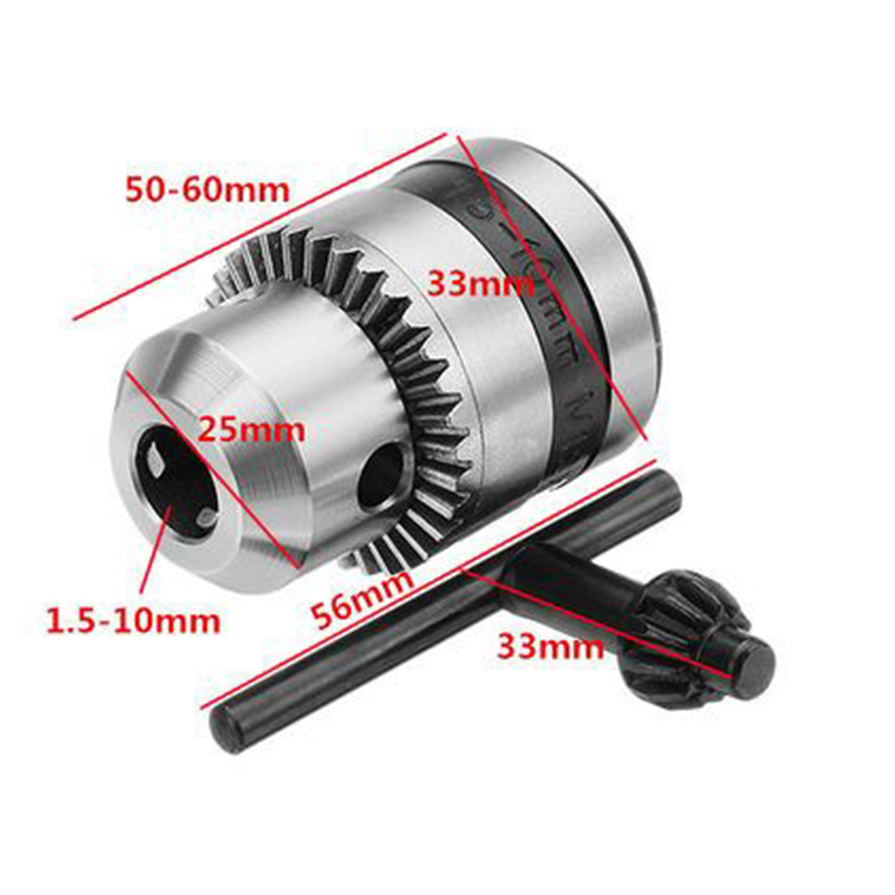Đầu Kẹp Mũi Khoan 3 Chấu BRIED 0.6-6.5mm