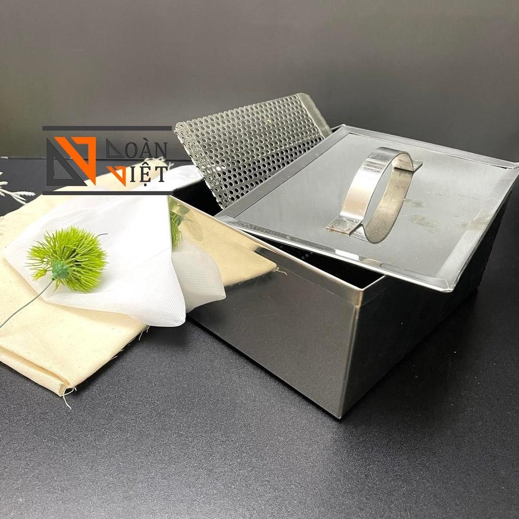 Khuôn làm ĐẬU PHỤ TÀU HỦ - Chất liệu INOX KHÔNG RỈ cao câp- SIZE LỚN