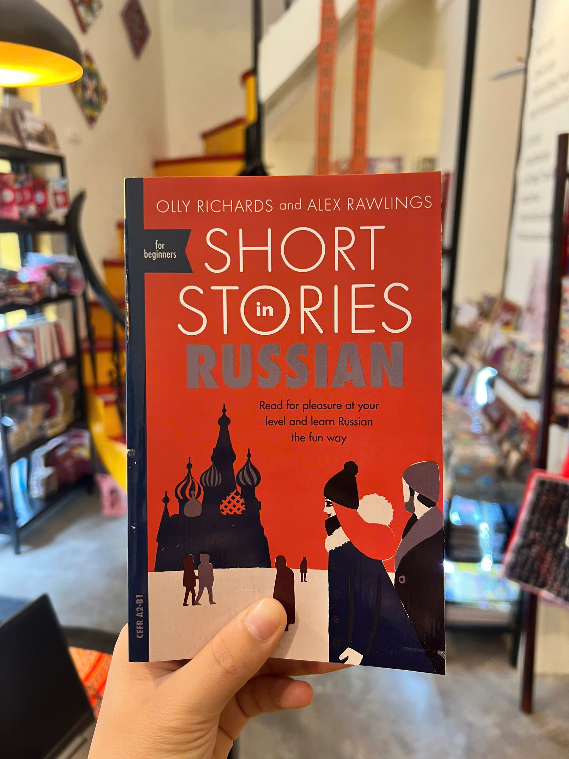 Sách - Short Stories In Russian For Beginners | Language / Truyện ngắn / Tiếng Nga / Ngoại văn