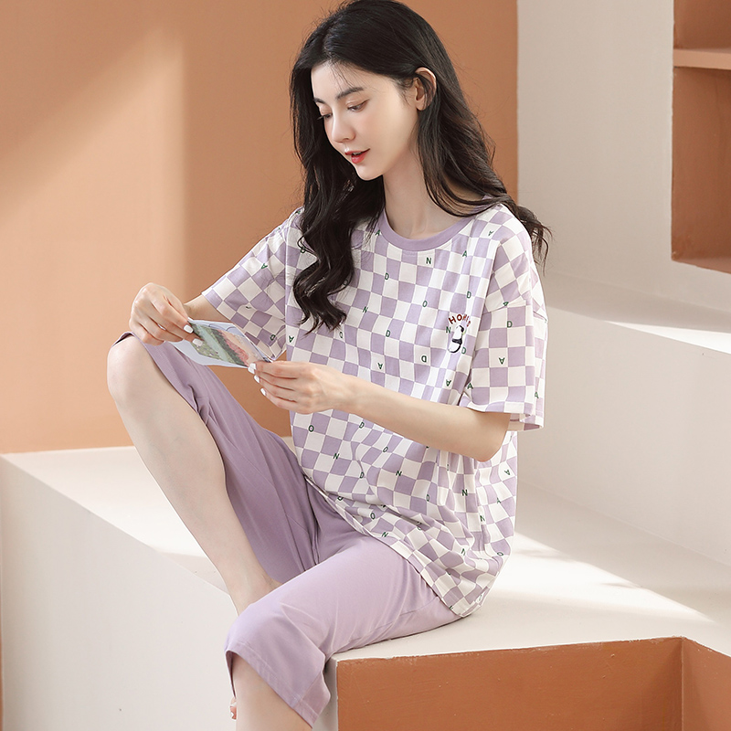 Quần áo mặc nhà cotton 5644