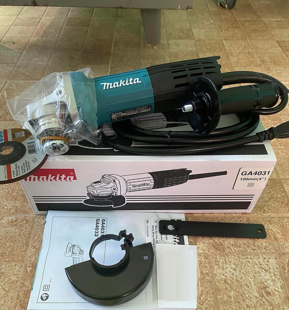 MÁY MÀI GÓC 100MM 720W MAKITA GA4031 - HÀNG CHÍNH HÃNG