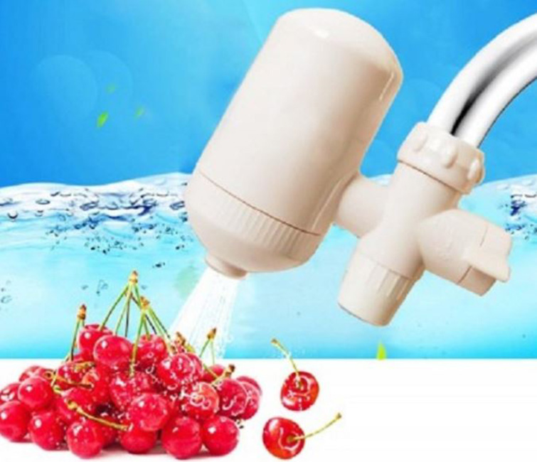 Bộ Lọc Nước Sạch Mini Gắn Đầu Vòi Rửa Bát Vô Cùng Tiện Lợi- Hàng Chính Hãng