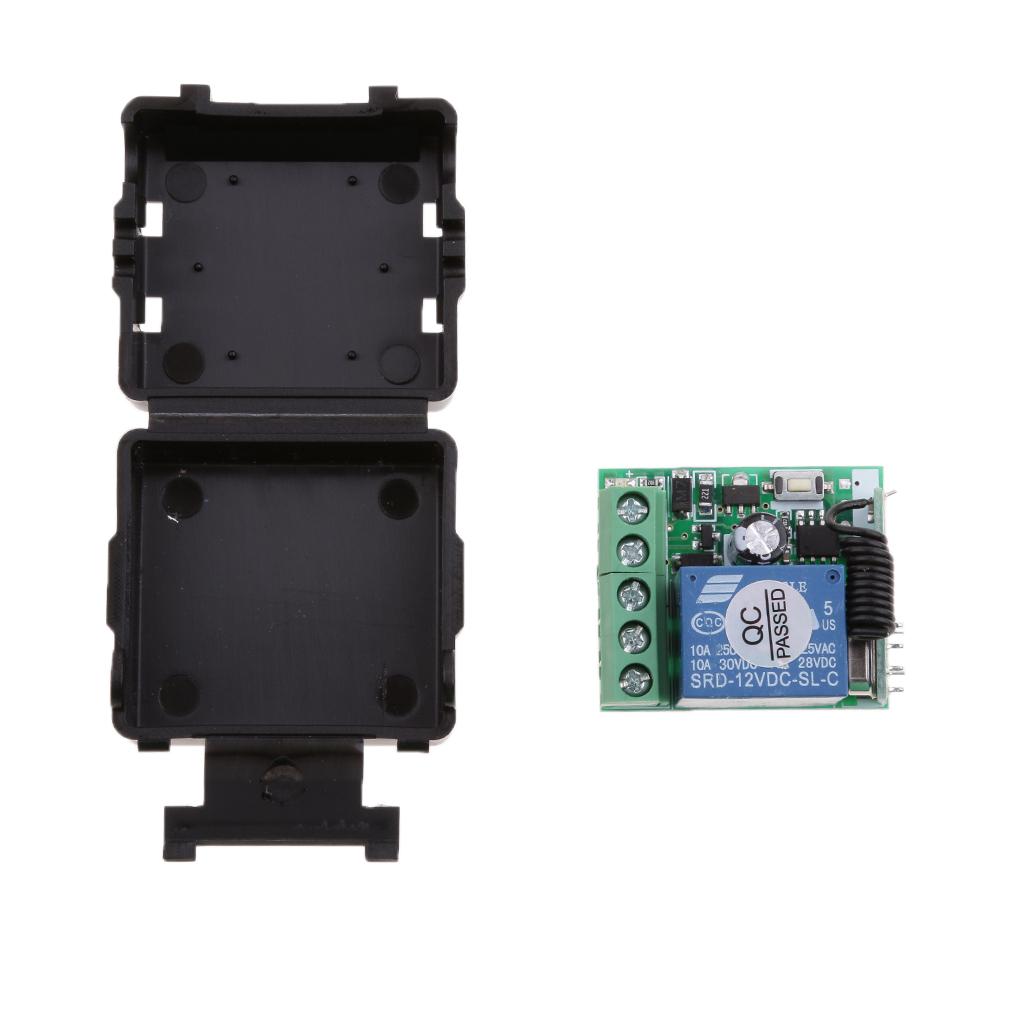 315MHz DC12V Channel Wireless RF Relay Remote Control Switch Receiver