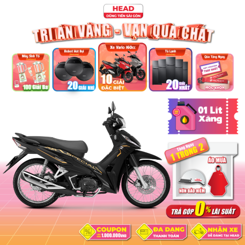 Xe Máy Honda Wave RSX FI 125 2023 - Vành Nan Hoa - Phanh Đĩa