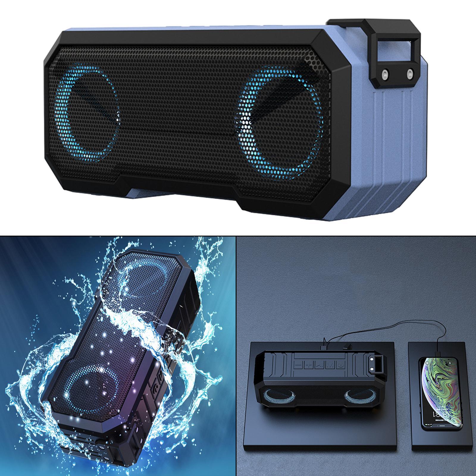 Portable  Bluetooth Speakers Dual Pairing Heavy Bass for