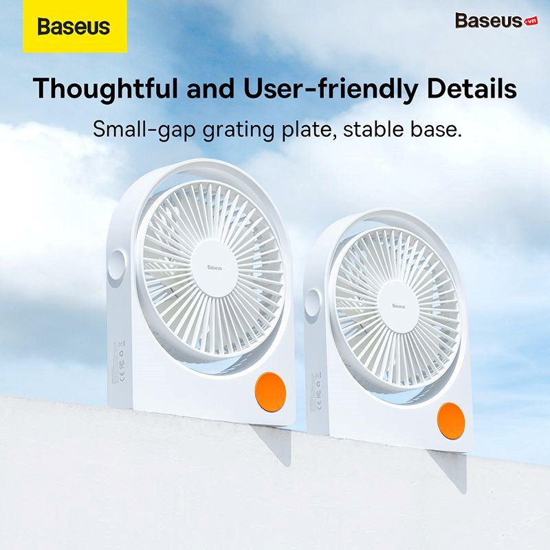 Quạt Mini Để Bàn Baseus Serenity Desktop Fan - hàng chính hãng