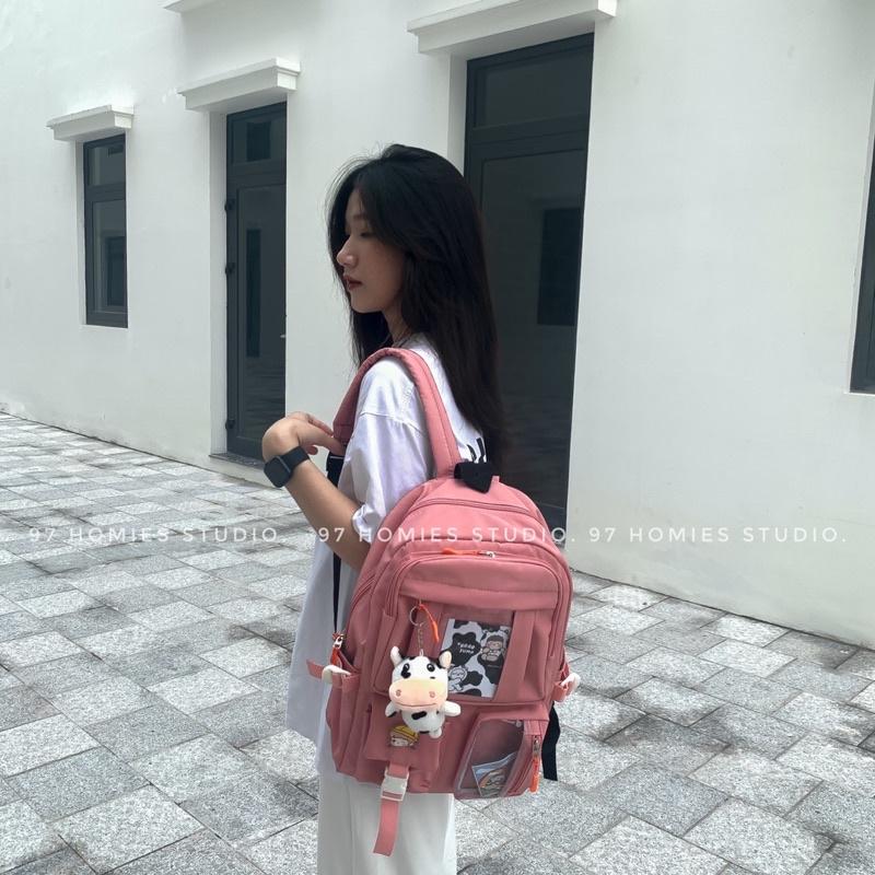 Balo Ulzzang sinh viên - Balô nhiều màu xinh xắn