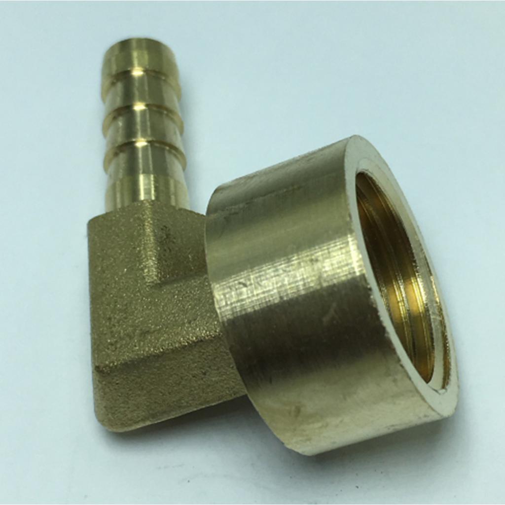Brass Pipe Fitting Male/Female Thread - DN15 to Water Oil Gas Adapter, 5 Sizes