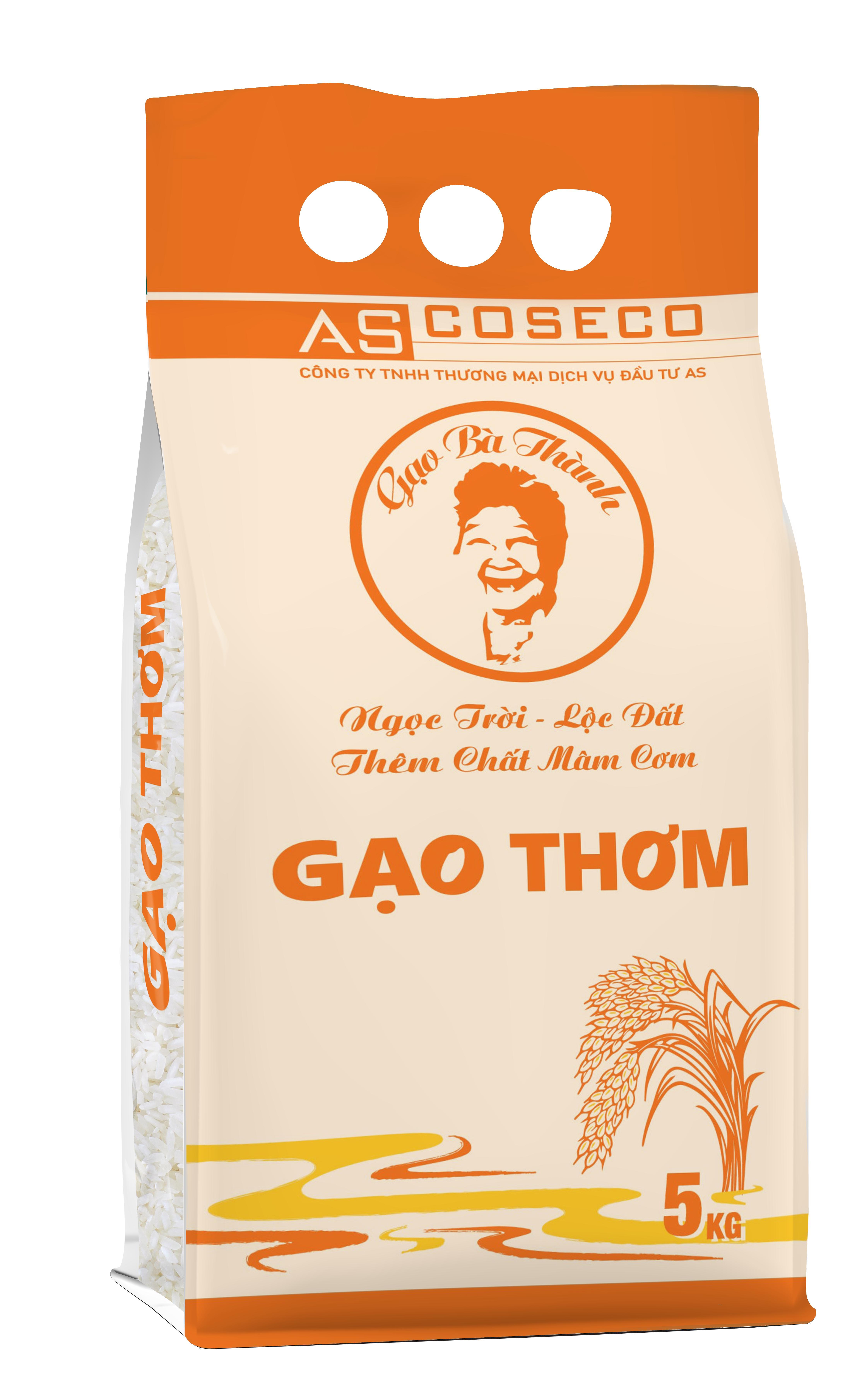 Gạo Thơm Bà Thành 5kg