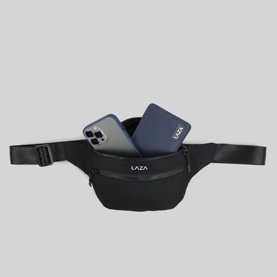 Túi đeo chéo nam nữ mini bags cá tính unisex Lion Bag 581 - Chất liệu canvas trượt nước - Thương hiệu LAZA