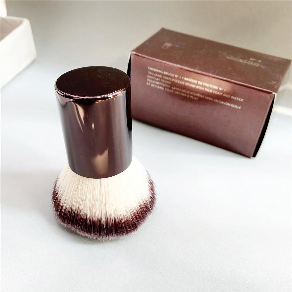 Đồng Hồ Cát No.7 Trang Điểm Di Động Rời Bột Bronzer Cọ Kabuki Tay Cầm Kim Loại Làm Đẹp Cọ Trang Điểm