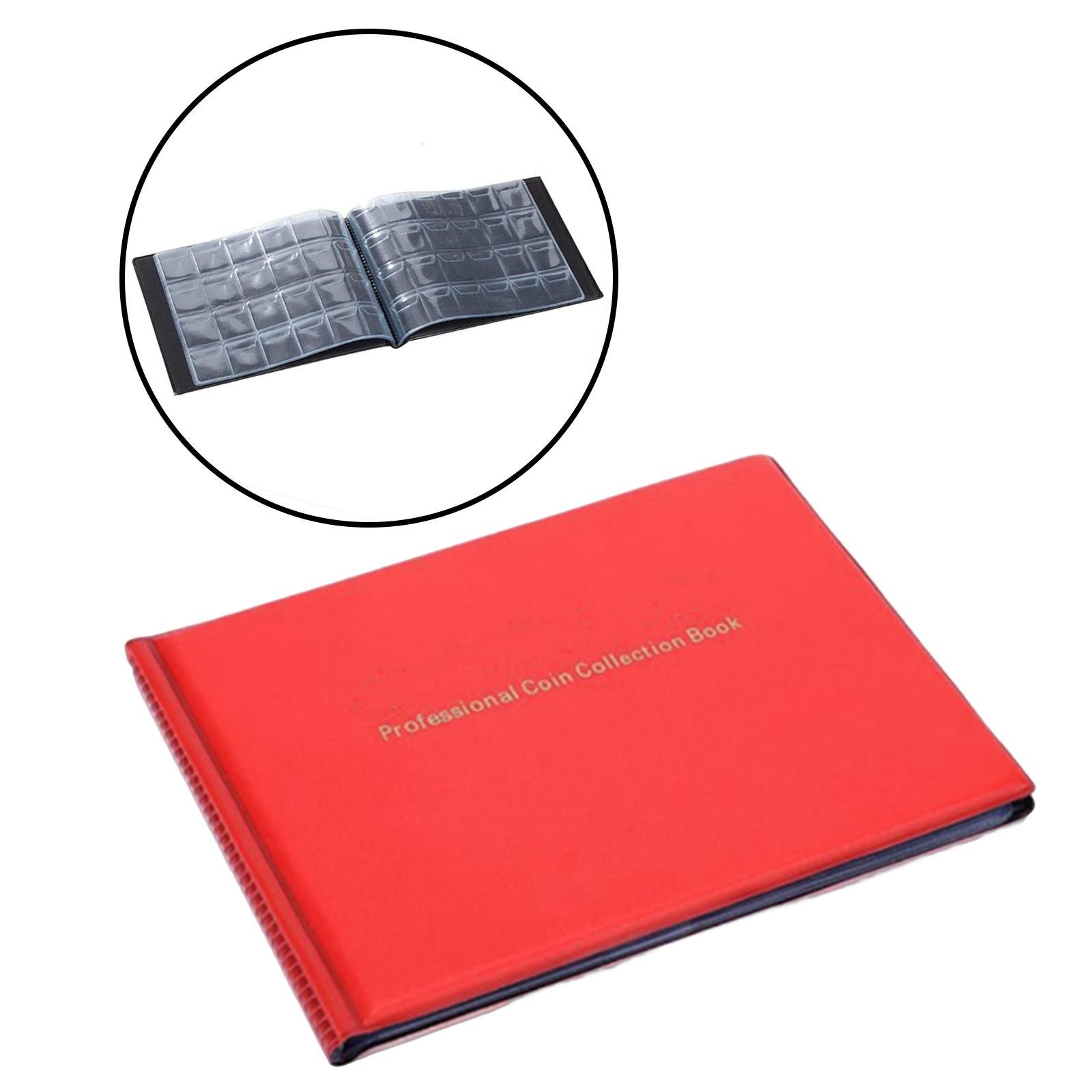Book Collection Collectors Coins Holder Coin Sleeves Page Storage Sheets