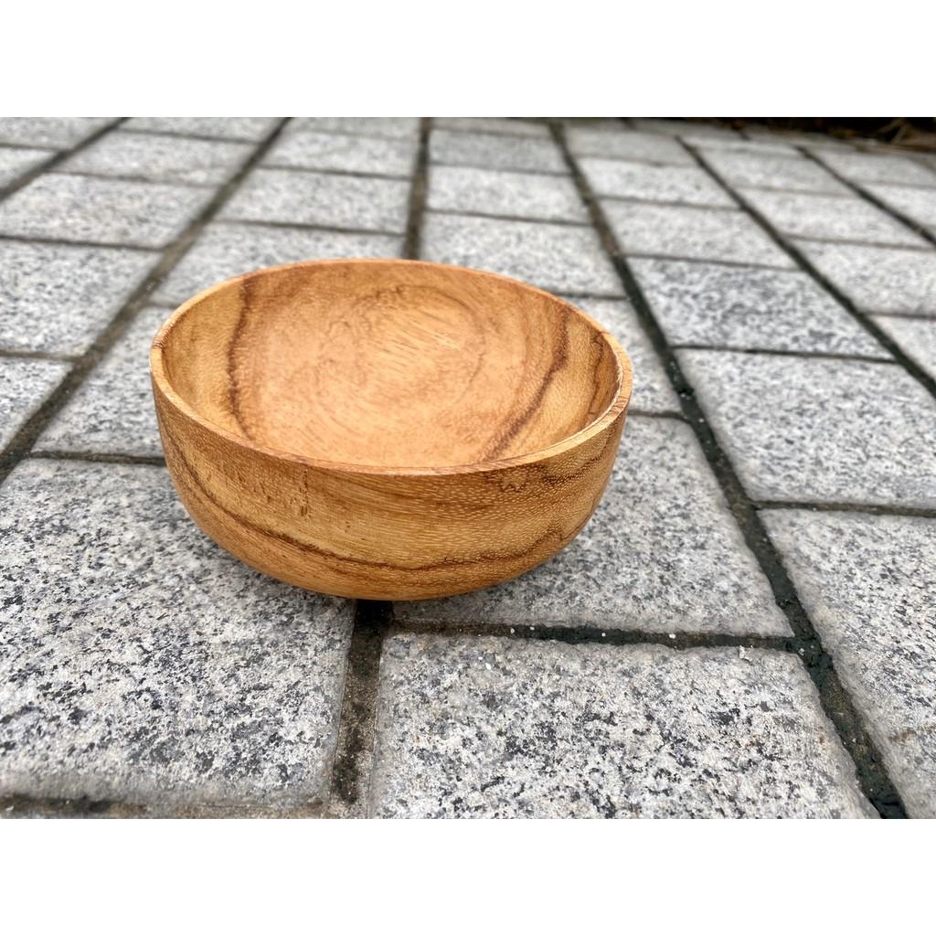 Bát nhỏ gỗ đỏ nguyên khối