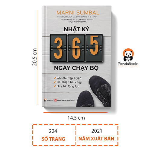 Sách - Nhật ký 365 ngày chạy bộ 