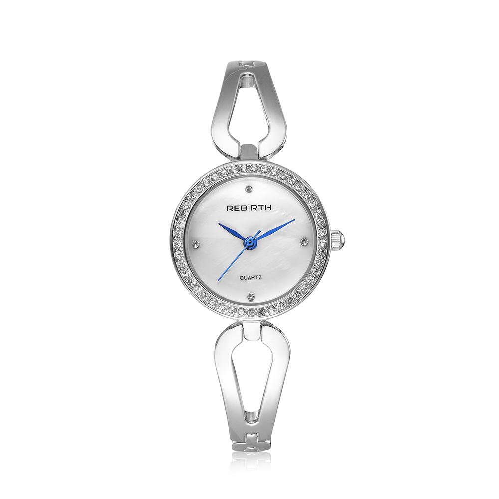 Đồng hồ đeo tay Nữ Relogio Feminino thạch anh chống nước  - Bạc