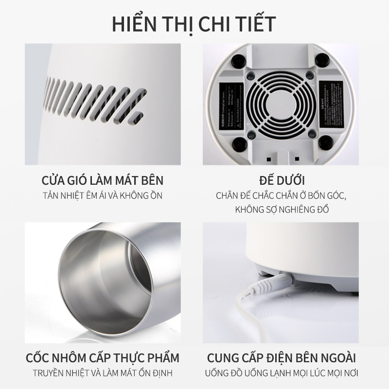 Cốc làm lạnh nhanh mini Qcooker - Làm lạnh trong vòng 3 phút