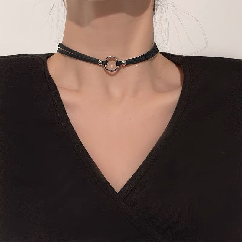 Combo 5  Cái Vòng Cổ Choker Ren Phong Cách Hàn Quốc Thời Trang Cho Nữ