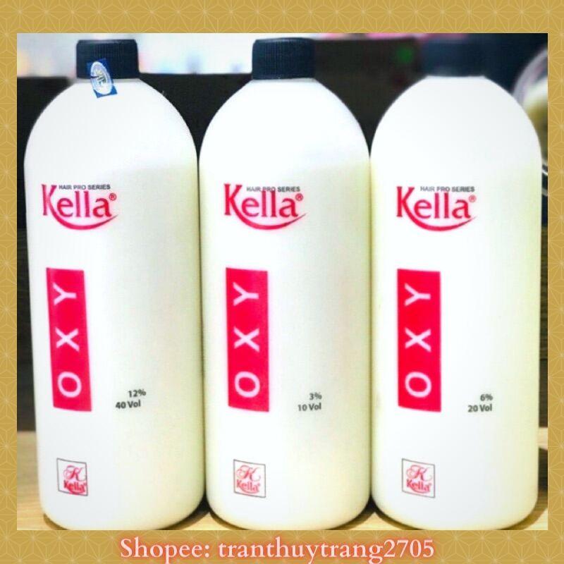 Oxy Nhuộm Tóc, Trợ Nhuộm Kella Chính Hãng 1000ml (Giá Sỉ)