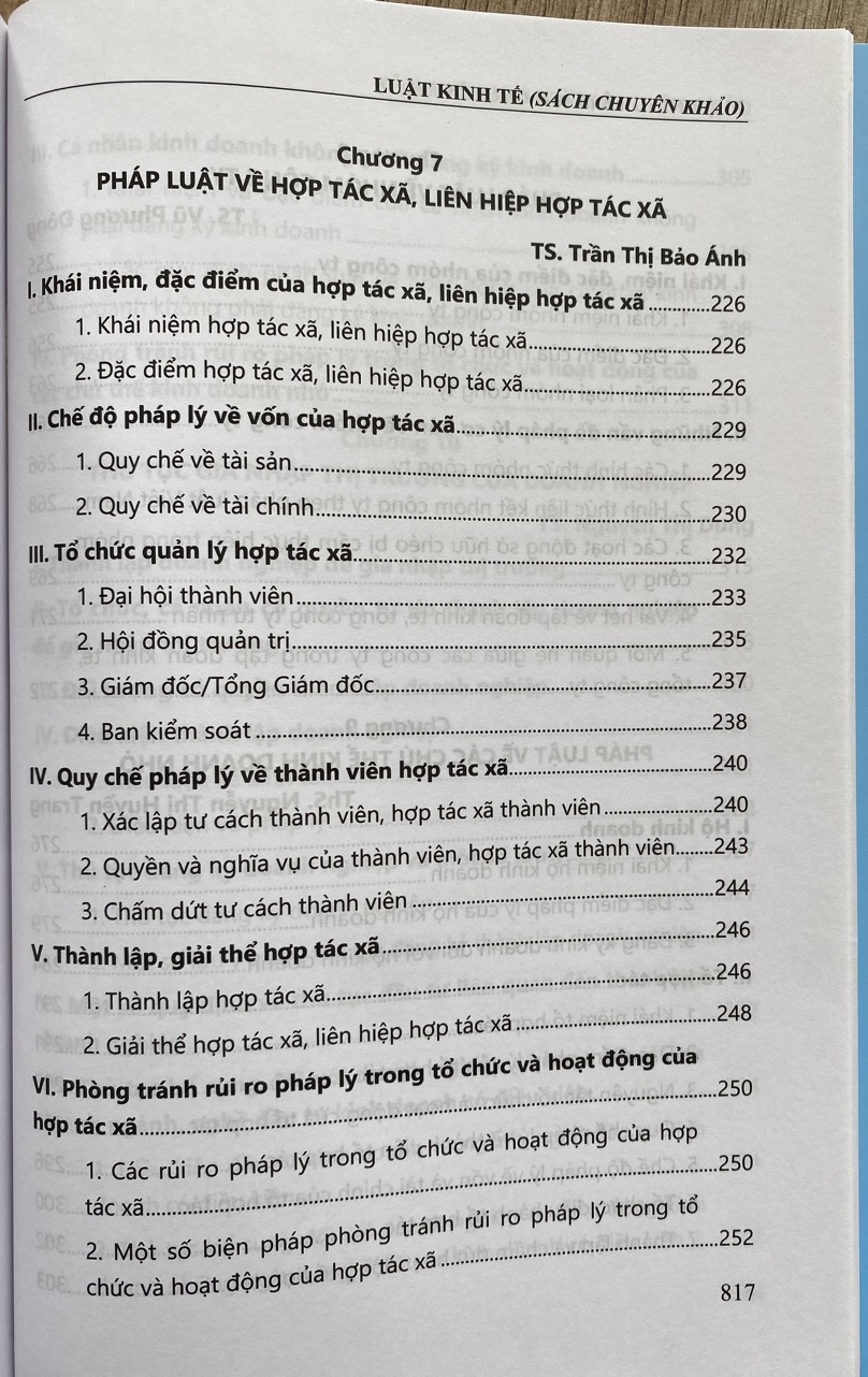 Luật Kinh Tế ( Sách Chuyên Khảo) 