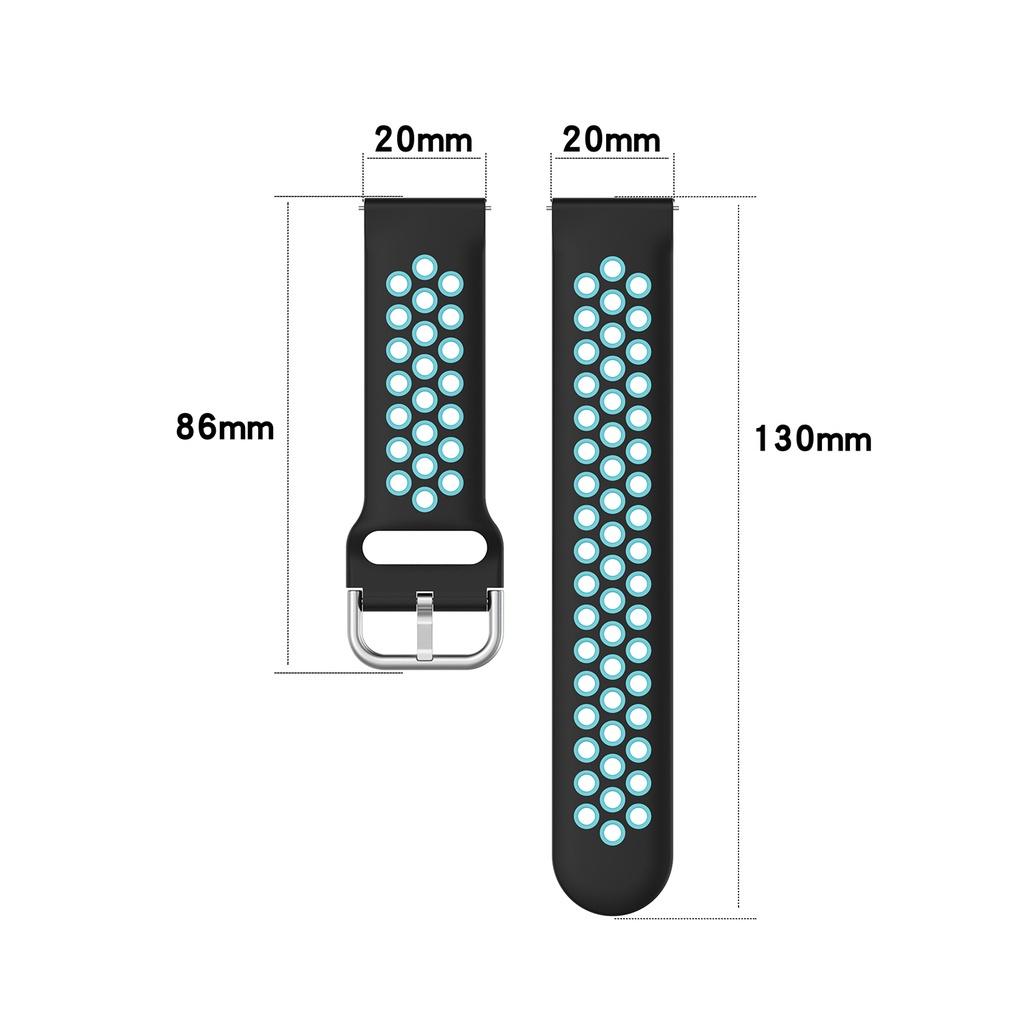 Dây đeo silicon mềm cho đồng hồ thông minh Huami Amazfit GTS 2e GTS2 mini GTS3
