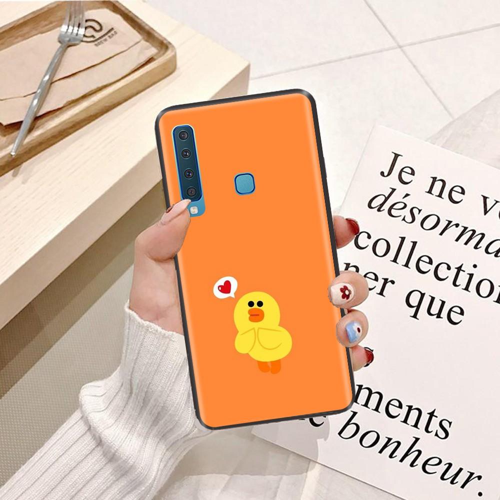 Ốp lưng điện thoại Samsung A9 Pro Silicon dẻo hình Vịt Con Dễ Thương