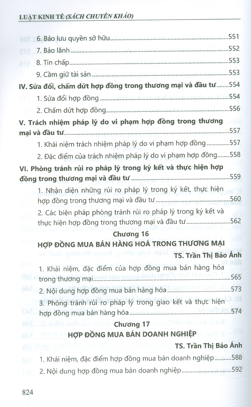 Luật Kinh Tế - Sách chuyên khảo